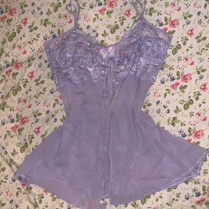 Silk Babydoll Sz M